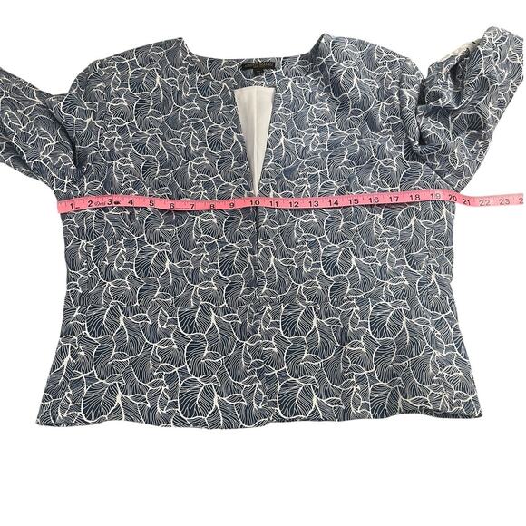 Alberto Makali Lace Trim Midi Dress Set Blue White Mother of The Bride Size 12/L - Picture 13 of 16